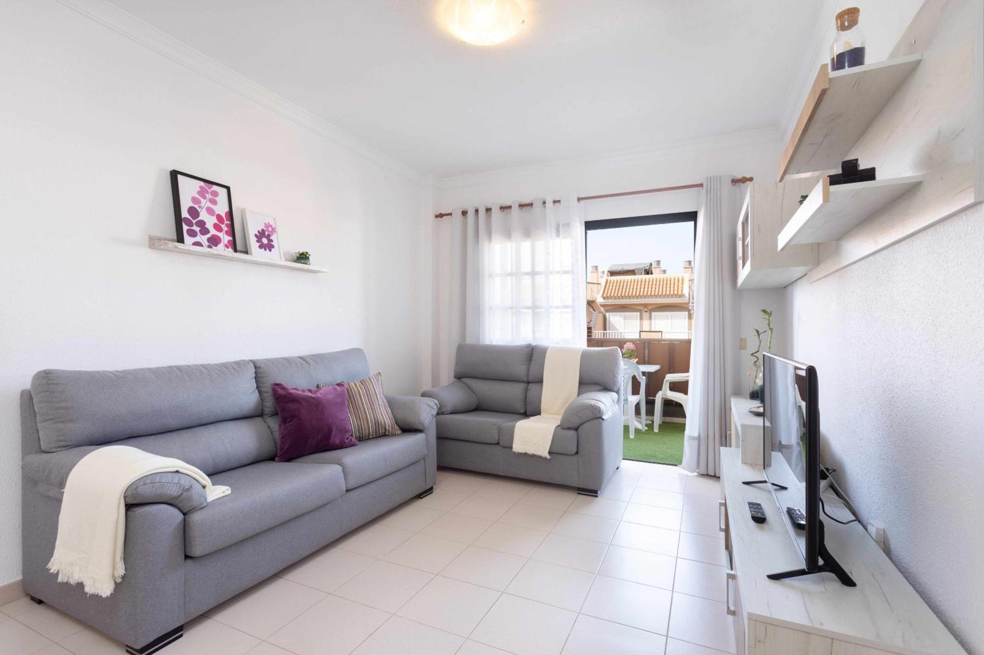 Agradable Piso Con Piscina & Playa Terraza Y Wifi Apartment กอสตา เดล ซิเลนซิโอ ภายนอก รูปภาพ